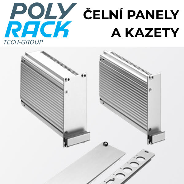 Čelní panely a kazety